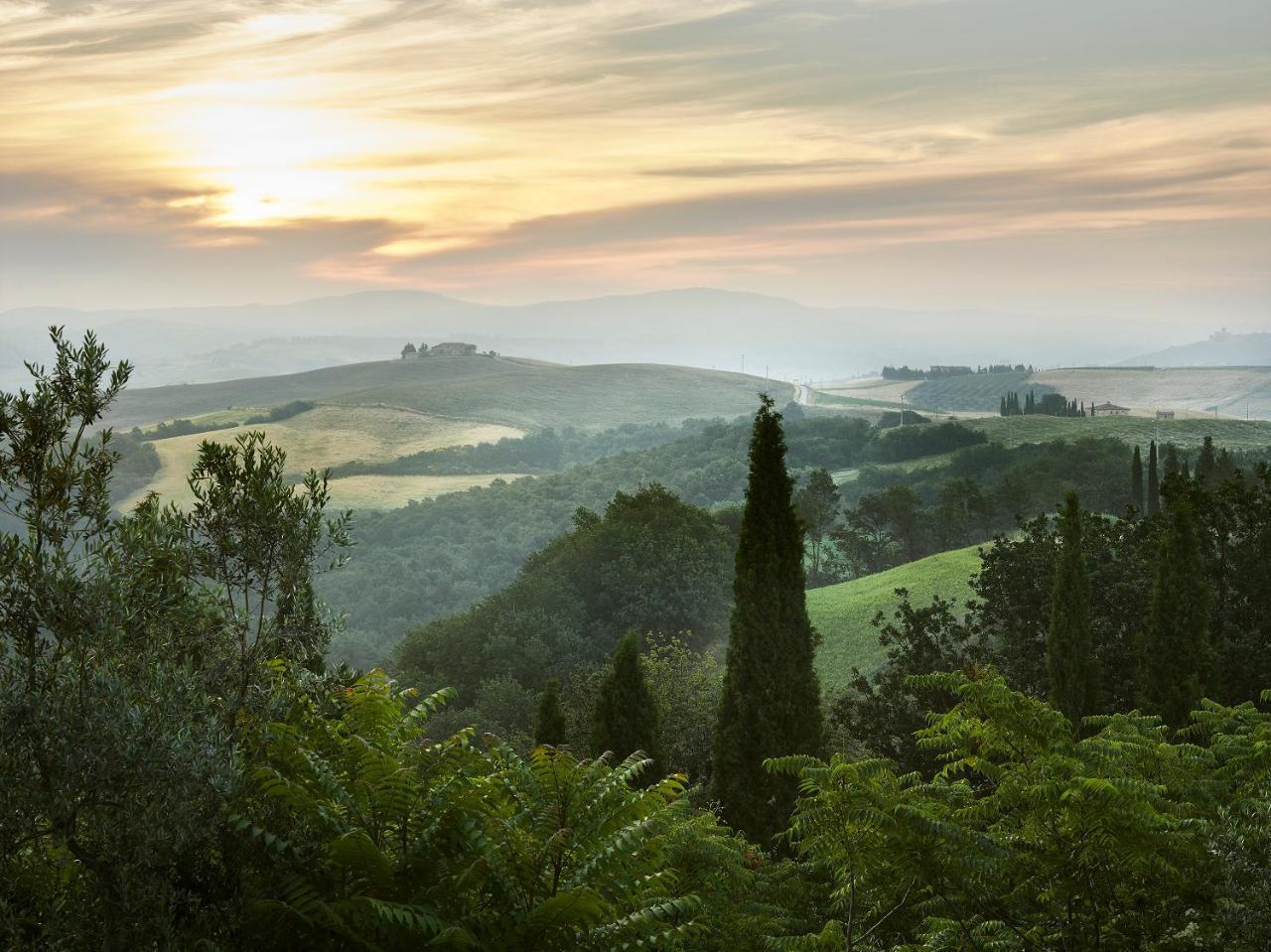 Borgo Lucignanello Bandini Villa San Giovanni dʼAsso Екстериор снимка