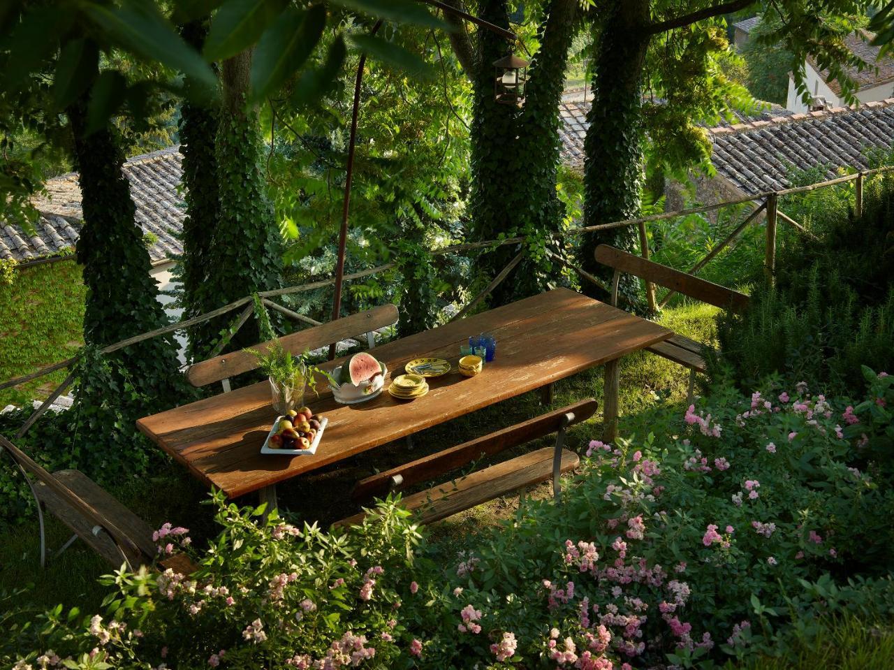 Borgo Lucignanello Bandini Villa San Giovanni dʼAsso Екстериор снимка