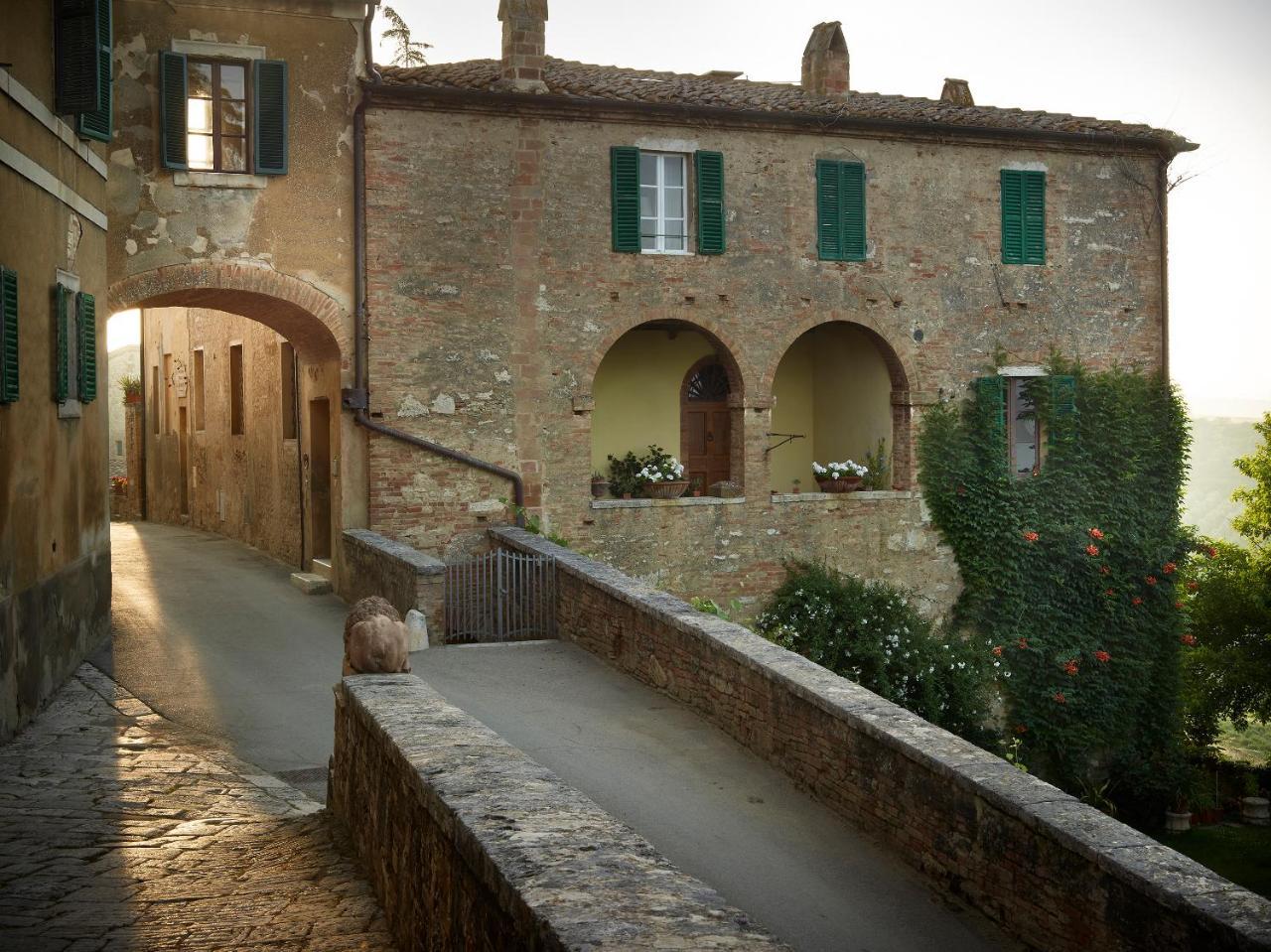 Borgo Lucignanello Bandini Villa San Giovanni dʼAsso Екстериор снимка