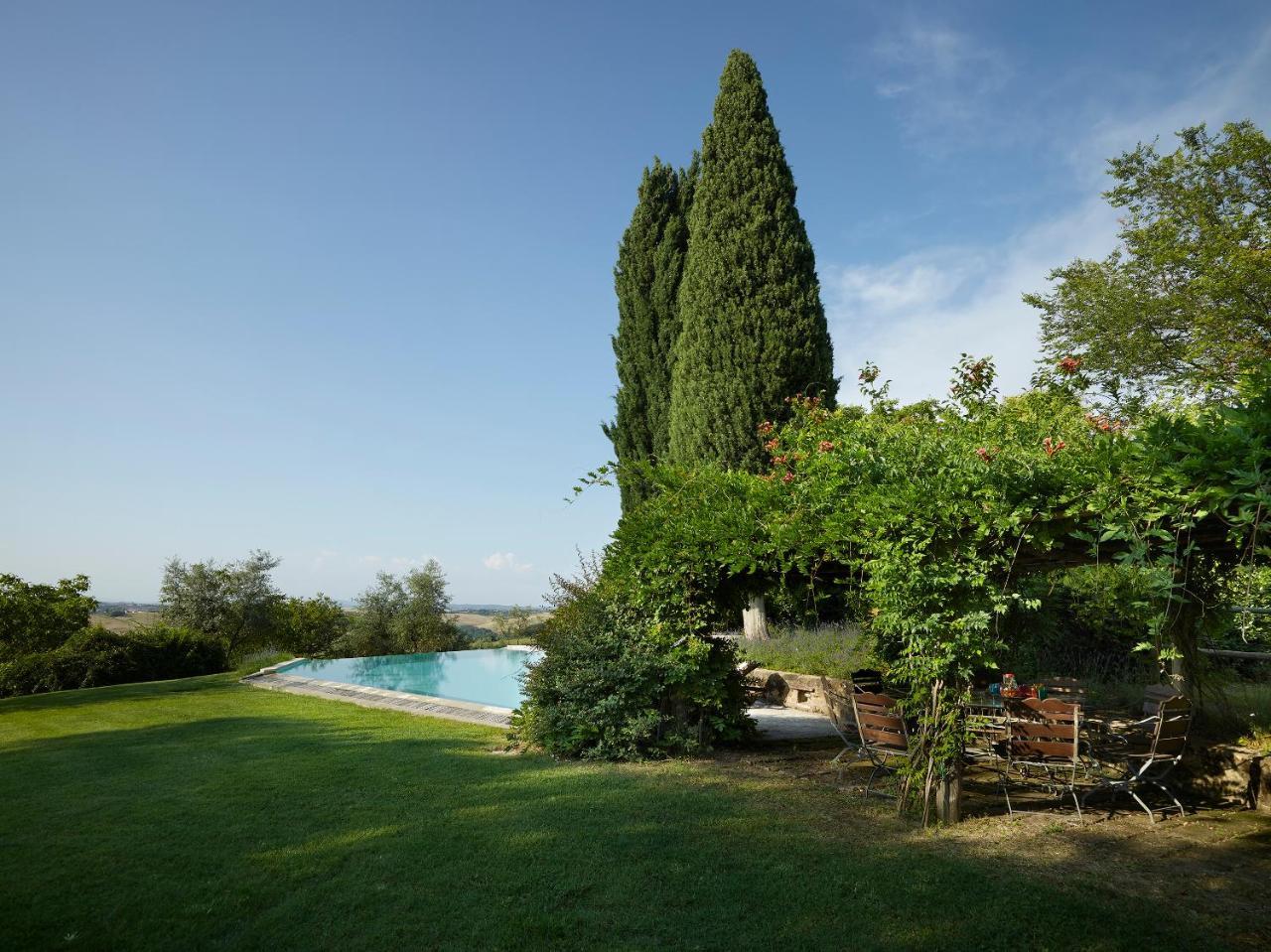 Borgo Lucignanello Bandini Villa San Giovanni dʼAsso Екстериор снимка
