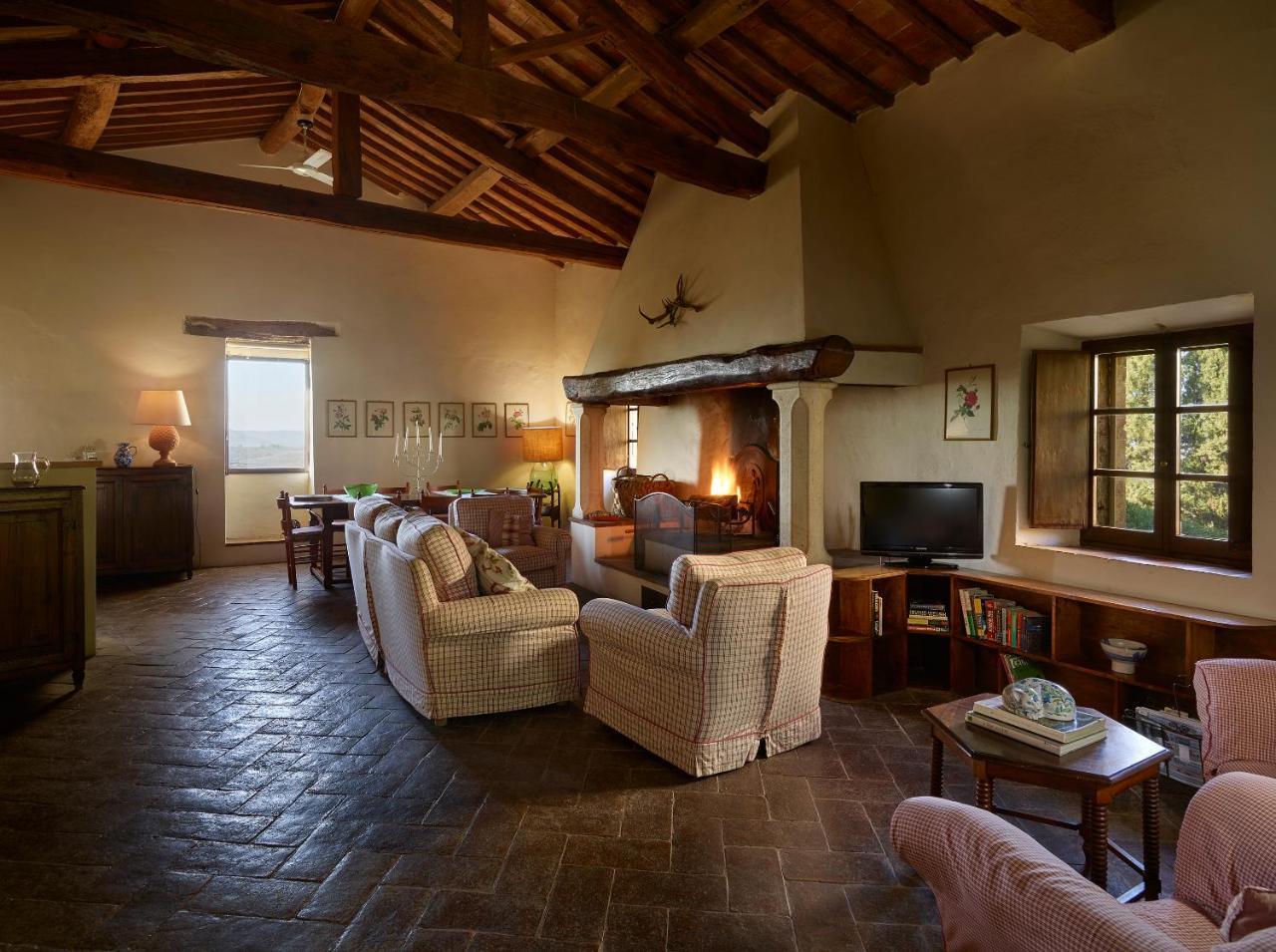 Borgo Lucignanello Bandini Villa San Giovanni dʼAsso Екстериор снимка
