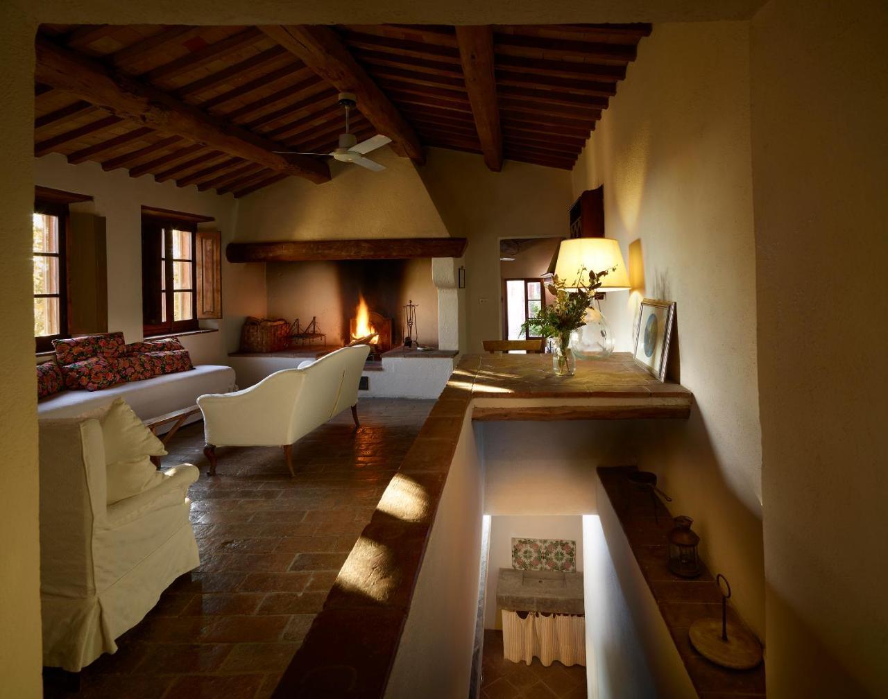 Borgo Lucignanello Bandini Villa San Giovanni dʼAsso Екстериор снимка