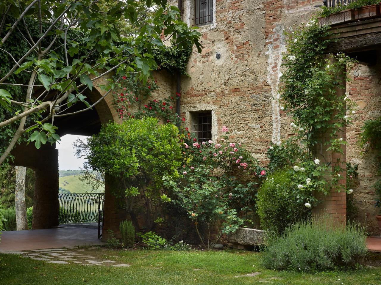 Borgo Lucignanello Bandini Villa San Giovanni dʼAsso Екстериор снимка