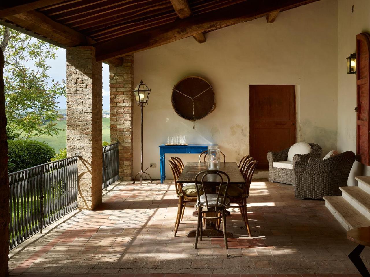 Borgo Lucignanello Bandini Villa San Giovanni dʼAsso Екстериор снимка
