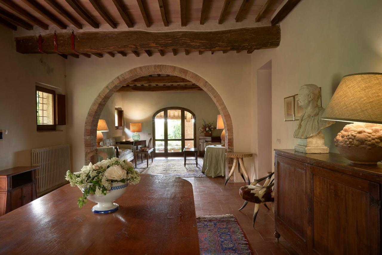 Borgo Lucignanello Bandini Villa San Giovanni dʼAsso Екстериор снимка