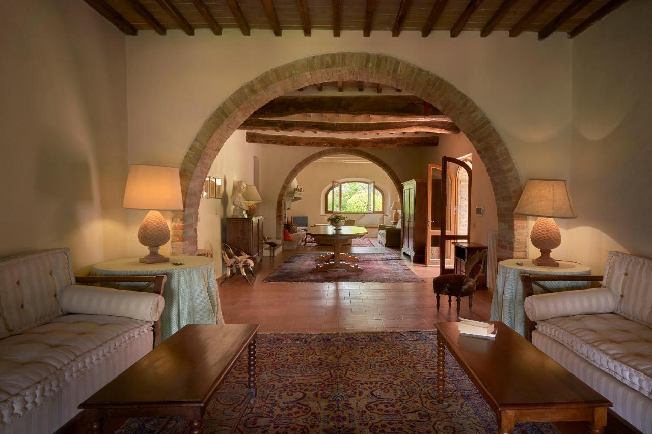 Borgo Lucignanello Bandini Villa San Giovanni dʼAsso Екстериор снимка